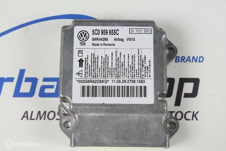 Airbag module Volkswagen Jetta (2011-heden), Auto-onderdelen, Elektronica en Kabels, Gebruikt, Ophalen of Verzenden