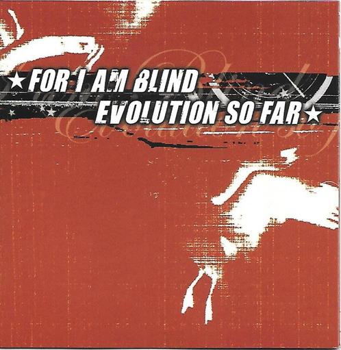 For I Am Blind, Evolution So Far ‎– Split - cd, Cd's en Dvd's, Cd's | Rock, Ophalen of Verzenden