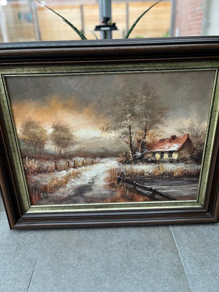 schilderij, Antiek en Kunst, Kunst | Schilderijen | Klassiek, Ophalen