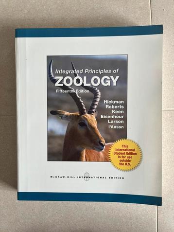 Integrated principles of zoology  beschikbaar voor biedingen