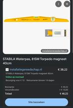 Nieuwe stabilo 81s waterpas, Ophalen