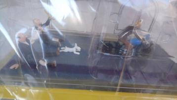 Kuifje op moto + Janssens + boekje, Enlèvement ou Envoi, Tintin, Neuf, Statue ou Figurine