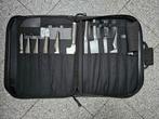 Set de couteaux Global 9pcs + valise de rangement, Enlèvement ou Envoi