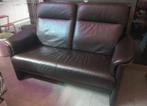Moderne lederen zetel / sofa, Ophalen, Gebruikt