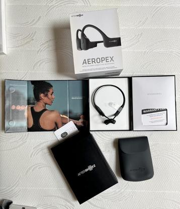 Shokz Aeropex Beengeleidingskoptelefoon Bone conduction beschikbaar voor biedingen