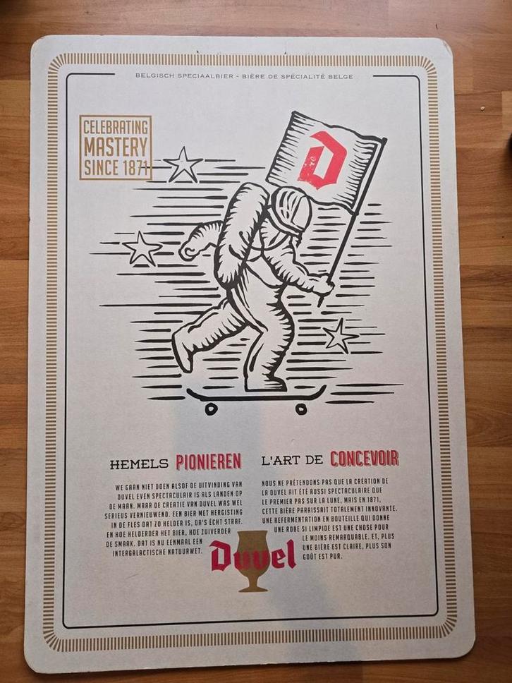 Duvel reuzevilten, Verzamelen, Biermerken, Gebruikt, Duvel, Ophalen