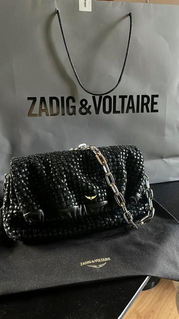 Sac en cuir tressé Zadig & Voltaire Rockyssime disponible aux enchères