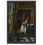 Allégorie de la foi catholique - Toile de Johannes Vermeer, Maison & Meubles, 75 à 100 cm, Envoi, Création originale, 50 à 75 cm