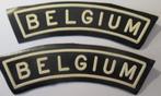 ABL schouderstukjes Belgium ( set ), Verzamelen, Ophalen of Verzenden, Landmacht, Embleem of Badge