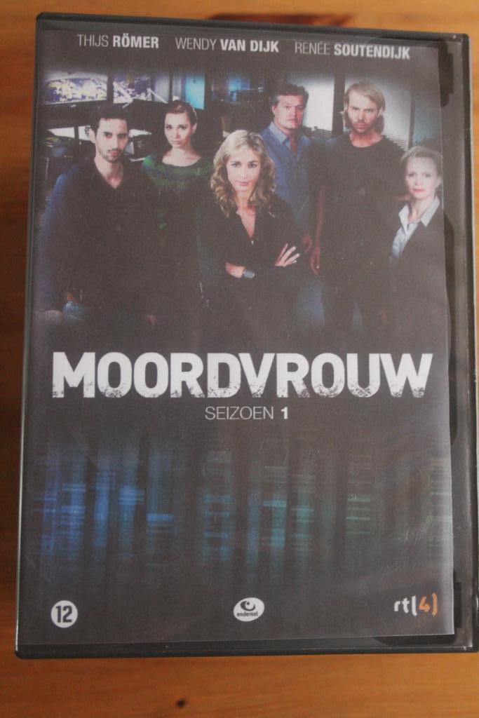 Moordvrouw  seizoen 1-2-3-4-5             knappe Nederl. Pol, Cd's en Dvd's, Dvd's | Tv en Series, Zo goed als nieuw, Non-fictie