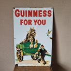 Emaillebord Guinness, Verzamelen, Merken en Reclamevoorwerpen, Ophalen of Verzenden, Reclamebord