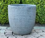 Bloempot - vorstbestendig - uitstekende staat, Tuin en Terras, Ophalen, Rond, Kunststof, Tuin