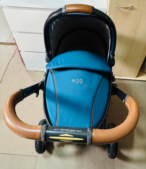 Poussette egg plus couffin, Kinderen en Baby's, Kinderwagens en Combinaties, Zo goed als nieuw, Kinderwagen, Met reiswieg, Ophalen