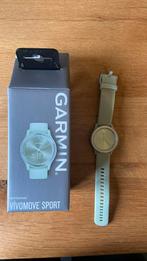 Montre connectée Garmin Vivomove Sport - Vert menthe, Enlèvement ou Envoi, Comme neuf