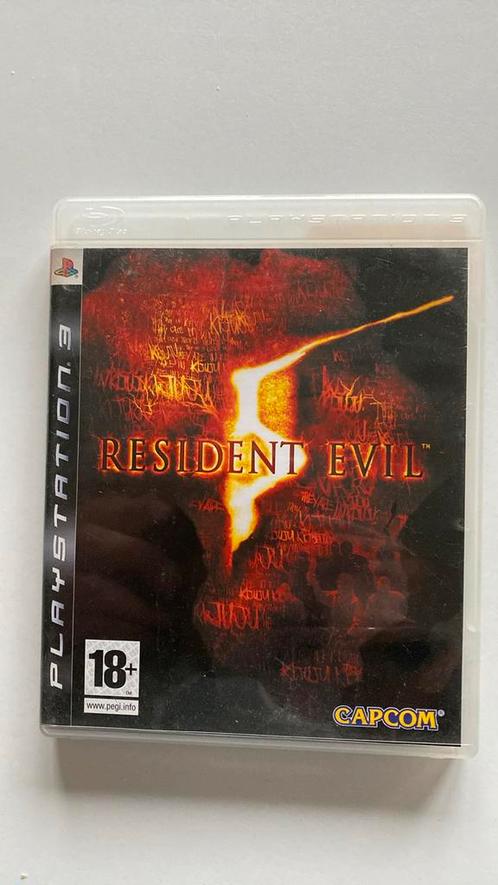 Resident Evil 5, PS3, Games en Spelcomputers, Games | Sony PlayStation 3, Zo goed als nieuw, Overige genres, Vanaf 18 jaar, Online