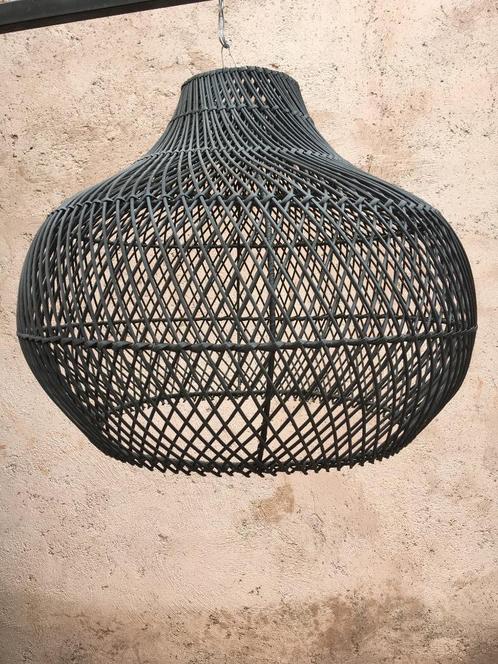 Hanglamp van rotan XXL Natuurlijk rotanlicht, Huis en Inrichting, Lampen | Hanglampen, Nieuw, 50 tot 75 cm, Overige materialen
