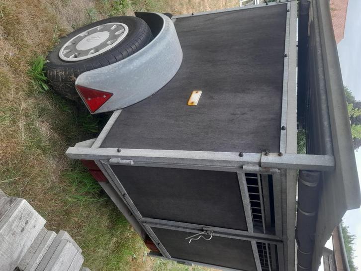 Aanhangwagen hond, Dieren en Toebehoren, Transportboxen, Zo goed als nieuw, Ophalen
