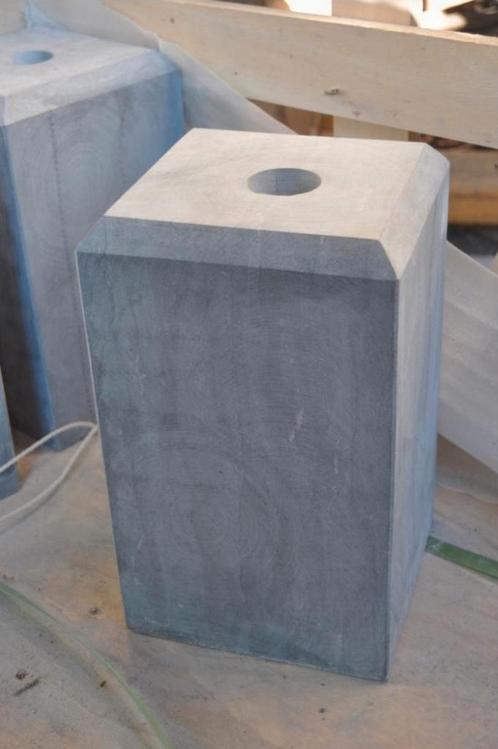 Sokkels in blauwe hardsteen, Doe-het-zelf en Bouw, Overige Doe-Het-Zelf en Bouw, Nieuw, Ophalen