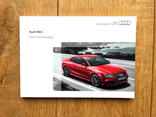 Audi RS5 Coupé 4.2 V8 2010-2012 NL instructieboekje zeldzaam, Auto diversen, Handleidingen en Instructieboekjes, Ophalen of Verzenden