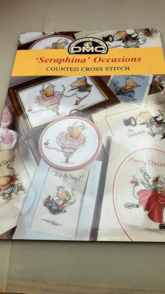 Borduurpatroon Seraphina, Hobby en Vrije tijd, Borduren en Borduurmachines, Zo goed als nieuw, Ophalen of Verzenden