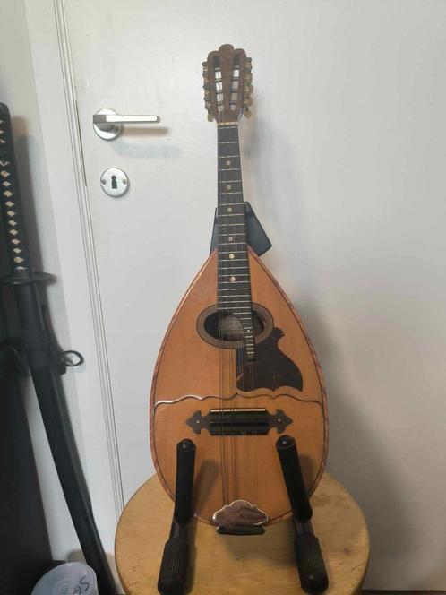 Jean Rowies/Lucien GELAS 1932 dubbele tafelmandoline, Muziek en Instrumenten, Snaarinstrumenten | Mandolines, Gebruikt, Ophalen of Verzenden