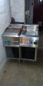 Plancha Gaz MBM sur pied inox, Enlèvement, Utilisé, Cuisinière, Friteuse et Grils