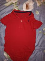 Ralph Lauren rode romper met korte mouwen voor 3 maanden, Kinderen en Baby's, Overige typen, Ophalen of Verzenden, Zo goed als nieuw
