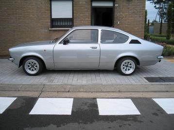 Opel Kadett C sedan coupé benzinetank