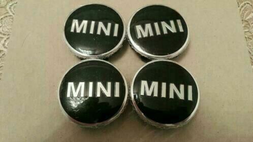 4 x 54mm /56 mm/60 mm Mini Cooper/One/Countryman naafdoppen, Auto diversen, Wieldoppen, Nieuw, Ophalen of Verzenden