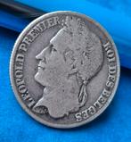 1 Franc 1833  Leopold l  oplage.  60.836 ex !!!, Zilver, Ophalen of Verzenden, Losse munt, Zilver