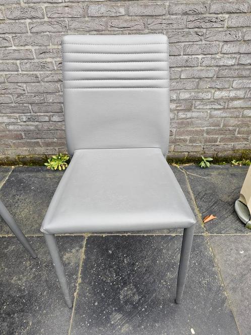 7 stoelen, Huis en Inrichting, Stoelen, Gebruikt, Stof, Ophalen
