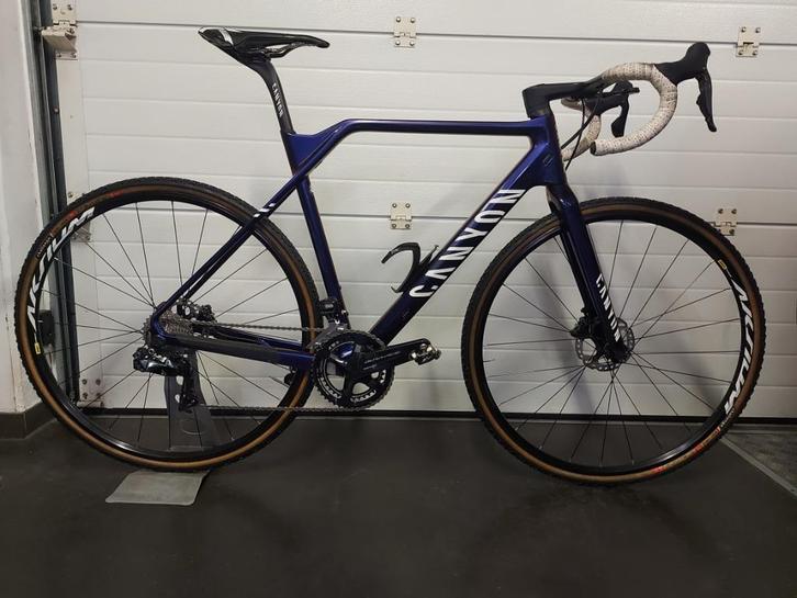 Canyon Inflite CFR , Dura Ace Di2 , 11sp , M, Fietsen en Brommers, Fietsen | Crossfietsen en BMX, Gebruikt, 24 inch of meer, Ophalen