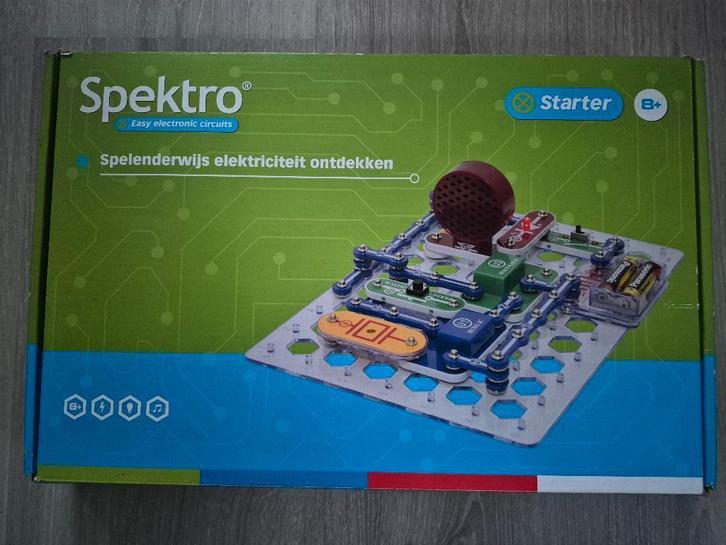 Spektro Starter - spelenderwijs elektriciteit ontdekken, Enfants & Bébés, Jouets | Éducatifs & Créatifs, Comme neuf, Électronique