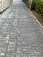 Overschot nieuwe betonklinker Malgrando getrommeld antraciet, Tuin en Terras, Tegels en Klinkers, Ophalen, Klinkers, Nieuw, 10 m² of meer