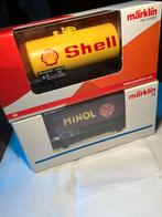 Marklin HO 2 wagons citerne DB état impeccable en boîte, Analogique, Enlèvement ou Envoi, Courant alternatif, Wagon