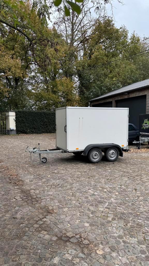 Gesloten Aanhangwagen 750 kg, Auto diversen, Aanhangers en Bagagewagens, Zo goed als nieuw, Ophalen