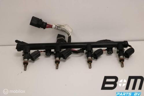 Brandstofrail + verstuivers VW Tiguan 5NA 06K133681C, Auto-onderdelen, Motor en Toebehoren, Gebruikt