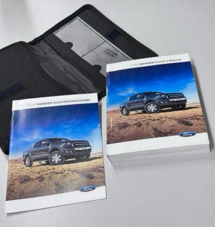 FORD RANGER MK3 2016-2022 handleiding instructie boek in map, Auto diversen, Handleidingen en Instructieboekjes, Ophalen of Verzenden