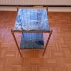 Marmeren salontafel, Huis en Inrichting, Tafels | Salontafels, Ophalen, Gebruikt, Metaal
