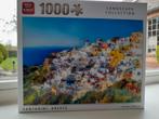 Puzzel King 1000 stuks: Santorini Greece, Hobby & Loisirs créatifs, Sport cérébral & Puzzles, Comme neuf, Enlèvement ou Envoi