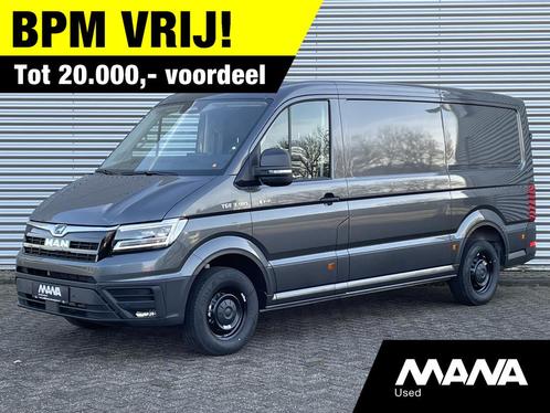 MAN TGE 35 2.0 L3H2 3.180 180PK Automaat 4x4 LED Camera Sens, Auto's, Bestelwagens en Lichte vracht, Bedrijf, Te koop, 4x4, ABS