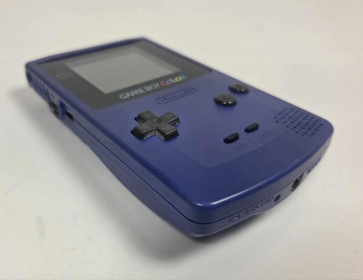 Nintendo game boy color paars, Games en Spelcomputers, Spelcomputers | Nintendo Game Boy, Game Boy Color, Ophalen of Verzenden