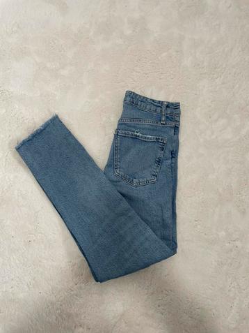 ZARA High Waist Straight Jeans | maat 34 beschikbaar voor biedingen