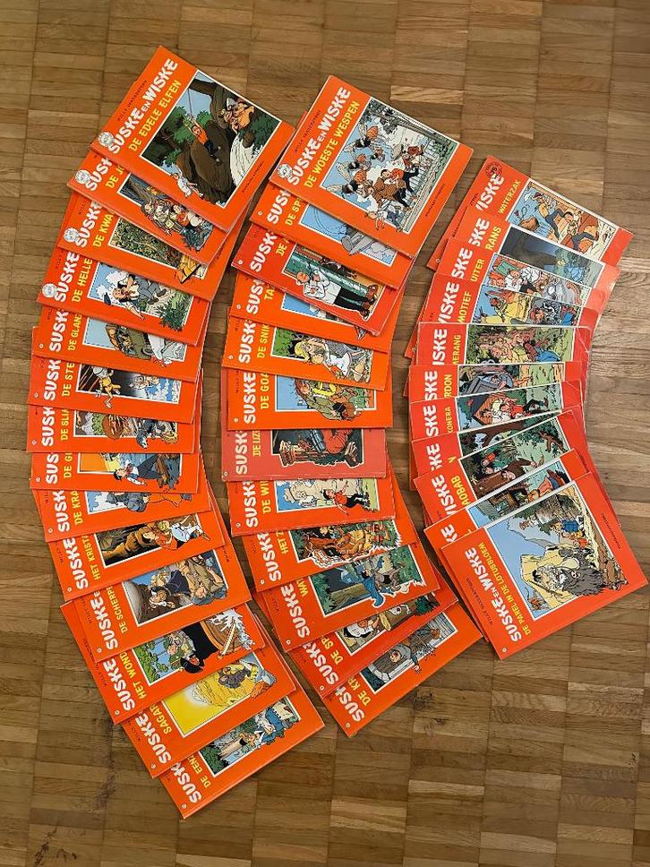 Suske & wiske strips, Boeken, Stripverhalen, Gelezen, Meerdere stripboeken, Ophalen
