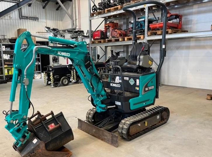 Kobelco SK10SR Minibagger, Zakelijke goederen, Machines en Bouw | Overig, Ophalen