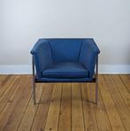 1 (van 2) Artifort fauteuil model 040 van Geoffrey Harcourt, Ophalen, Gebruikt, Metaal, Minder dan 75 cm