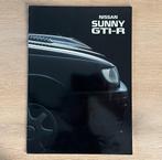 Nissan Sunny GTI-R brochure EN 1991, Boeken, Auto's | Folders en Tijdschriften, Gelezen, Nissan, Ophalen of Verzenden