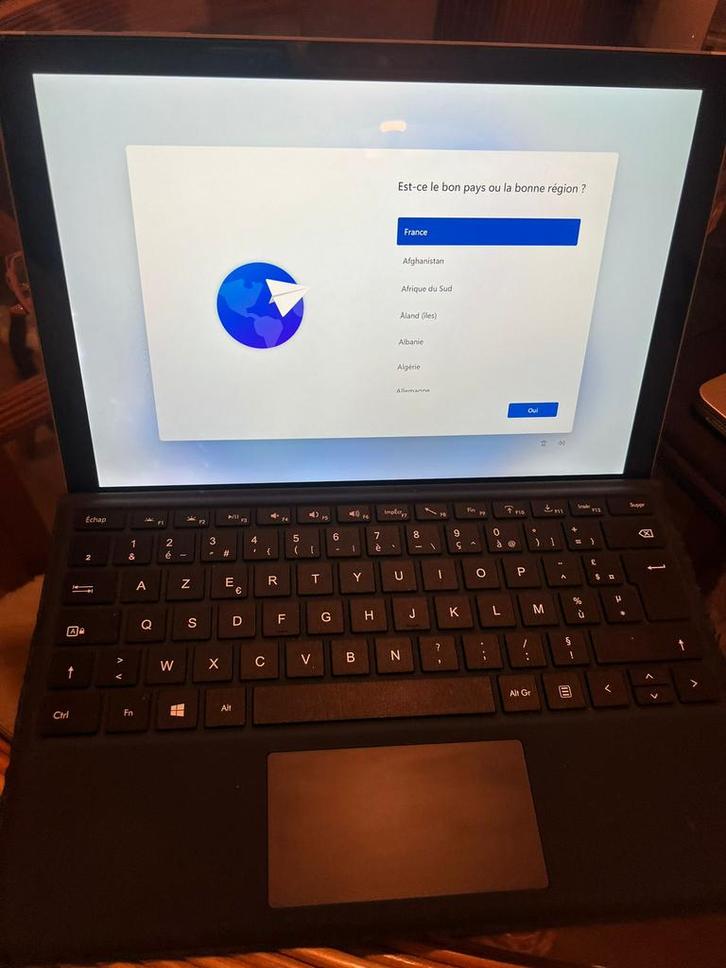 Microsoft Surface Pro 4, Computers en Software, Windows Laptops, Zo goed als nieuw, 13 inch, SSD, 3 tot 4 Ghz, 16 GB, Azerty, Met touchscreen