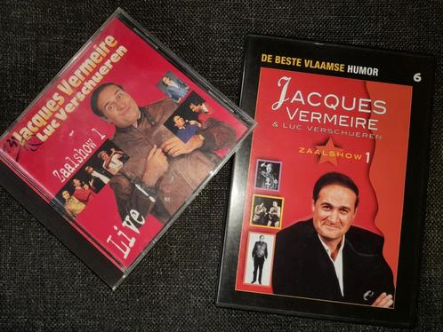 Jacques Vermeire & Luc Verschueren zaalshow 1, cd+ dvd, CD & DVD, DVD | Cabaret & Sketchs, Comme neuf, Stand-up ou Spectacle de théâtre