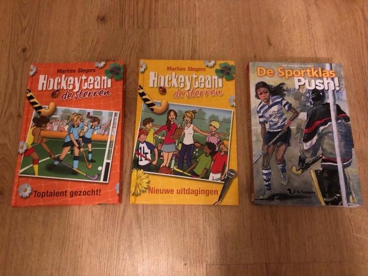 Hockey leesboeken meisjes (9+) De sterren Push 3 x los boek, Boeken, Kinderboeken | Jeugd | 10 tot 12 jaar, Zo goed als nieuw